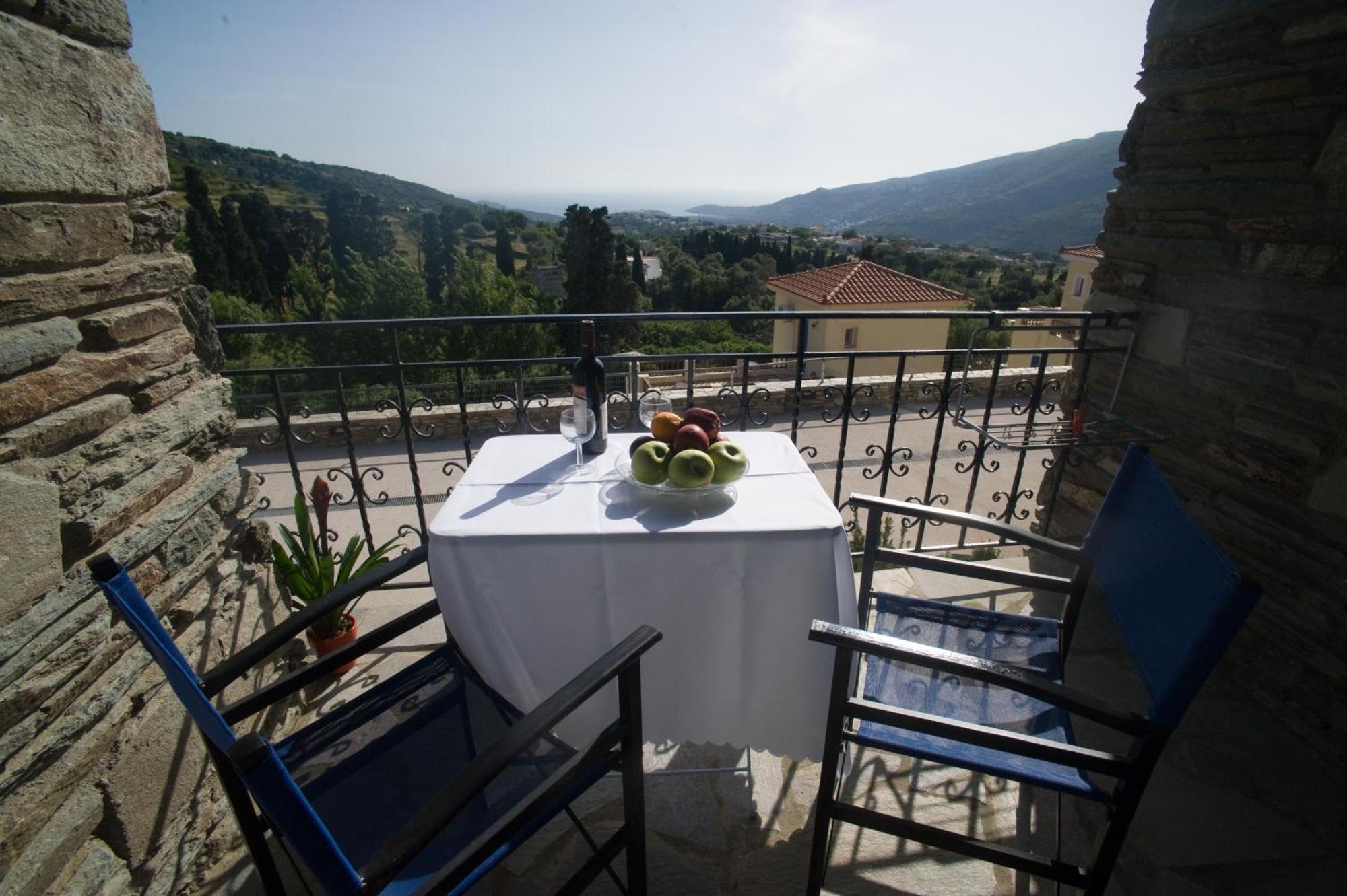 Aiolos Hotel Ménites Esterno foto