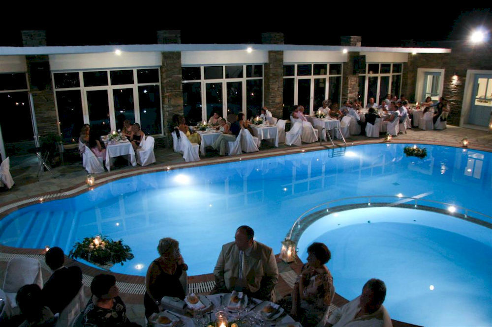 Aiolos Hotel Ménites Esterno foto